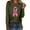 Army Green, variant on ICHUANYI Womens Trendy Cute Print Crew Neck Long Sleeve Tops Casual Shirt Blouse Fall Winter Clothing 2023