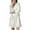 White, variant on LIaqionyy Satin Robes with Belt for Women Silk Solid Color Nightgown Bridal Bathrobe for Wedding Party