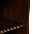 thumbnail image 4 of Brayton Manor Dark Brown Jr Executive 48 Inch Bookcase (RTA), 4 of 7