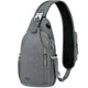 thumbnail image 1 of Mochila bandolera Voova Small gris 38x18x8 cm, 1 of 6