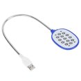 thumbnail image 1 of Super homeCA LED Notebook Lamp Flexible USB Desk Night Light Blue 100% Brand New, 1 of 9
