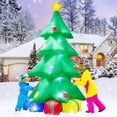 thumbnail image 2 of Árbol inflable de Navidad TRMESIA de 3 m con decoración de luces LED, 2 of 9