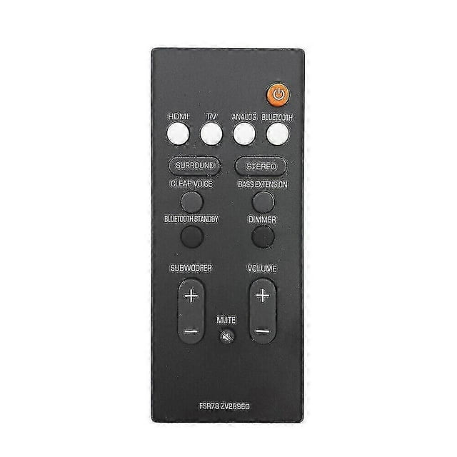 Fsr78 Zv28960 For Yamaha Sound Bar Remote Control Yas-106 Ats-1060 Yas-107
