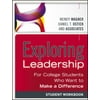 Exploring Leadership: For College Students Who Want to Make a Difference, Student Workbook [Paperback - Used]