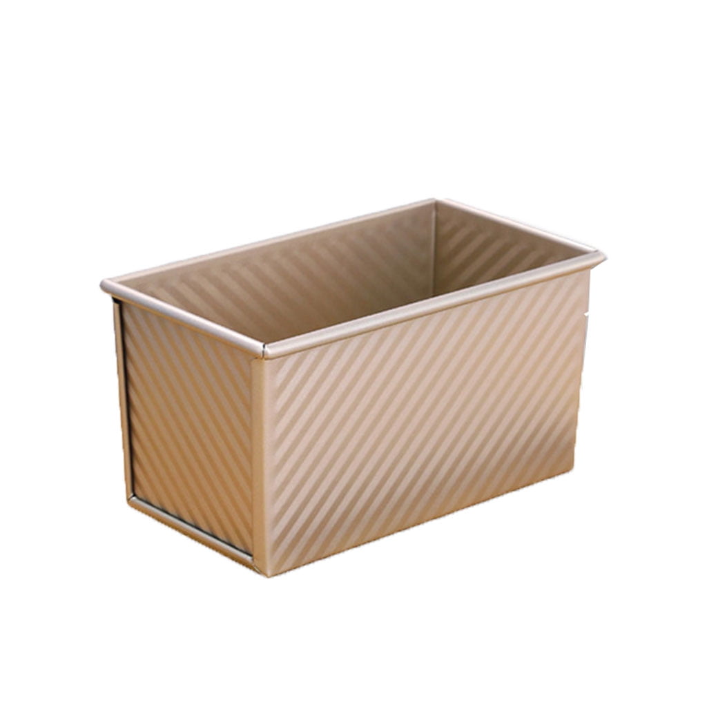 Loaf Pan 8.1"x4.5" , Loaf Pans for Baking Bread/Meat Loaf/Toast, Golden