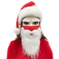 thumbnail image 3 of Máscara facial disfraz de Papá Noel JAMW para adultos Navidad 2021 TALLA ÚNICA, 3 of 4