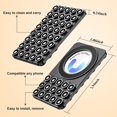thumbnail image 4 of AIR-Silicone Suction Phone Case Magnetic Mount - Hands-Free, Strong Grip Holder for Selfies and Videos - Durable, Easy to Use - iPhone and Android Compatible for iPhone 15/14/13 Pro Max (Blacd), 4 of 4