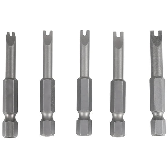 5Pcs Set Security Bit Set Tamper Proof Screwdriver Drill Bit Screw Driver Bits Hex Shank mk8658