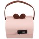 thumbnail image 1 of Hucha portátil para niños y niñas, con código, pequeña caja de seguridad con cerradura de combinación, color rosa, 1 of 7