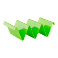 thumbnail image 4 of Luzkey Support Mexicain pour Tacos Présentoir Alimentaire Présentoir Compact Polyvalent pour Rouleaux Support Alimentaire Support à Tacos pour Réunions d'Anniversaire Restaurant Vert, 4 of 8