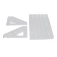 thumbnail image 2 of 5 Layer Nail Polish Holder Rack Transparent Lipstick Display Staircase Eyeshadow Palette Organize, 2 of 5
