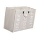 thumbnail image 4 of Bolsa de lavandería de 3 secciones, cesta de lavandería plegable, bolsa de almacenamiento, organizador grande para ropa sucia Blanco, 4 of 9