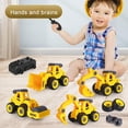 thumbnail image 5 of Esaierr Toddler Toy Truck for 3-6Y DIY Removable Assembly Nut Assembly Skidding Excavator Kids Toy, 5 of 5