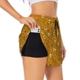 thumbnail image 2 of Disketp Honey Bee Gnomes Print Women's Shorts Workout Shorts for Athletic Gym Running Shorts with Phone Pockets X-Large, 2 of 8