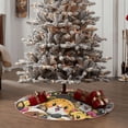 thumbnail image 6 of Bingfone Christmas Tree Skirt Mat Christmas Decoration Interior 30"-Cute Cat Cartoon, 6 of 8