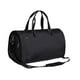 thumbnail image 2 of Bolsa de lona para ropa con compartimento para zapatos, bolso de fin de semana para hombres y mujeres, portátil Poliéster marrón, 2 of 9