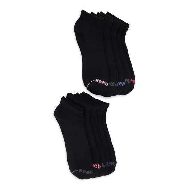 Reebok Women's Performance Lightweight Ankle Socks, 10Pack