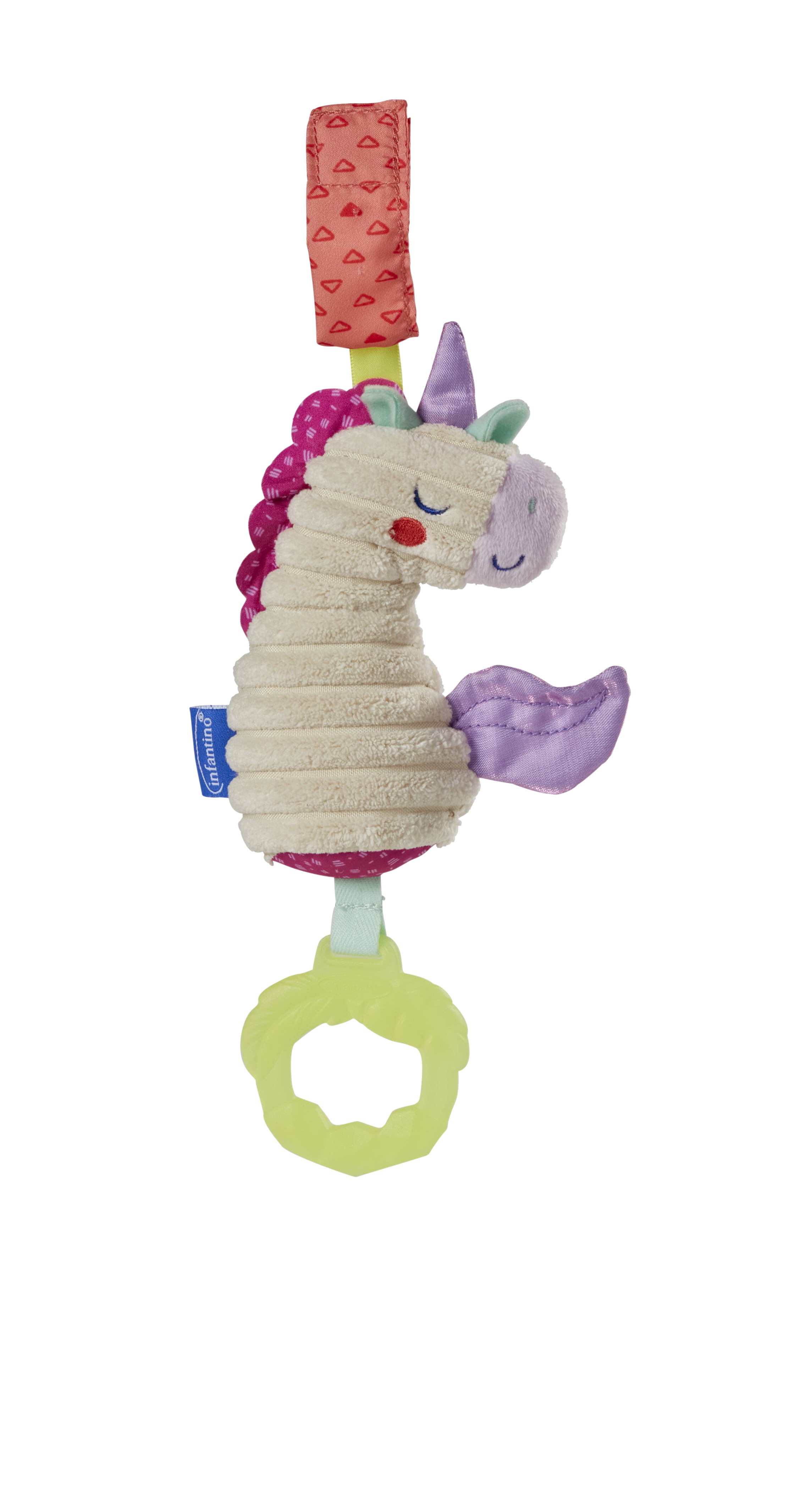 Infantino Chime & Go Tag Along Pal - Unicorn