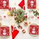 thumbnail image 5 of Decoraciones navideñas, servilletas de papel desechables pintadas, servilletas de papel decorativas festivas adecuadas para decoraciones de mesa navideñas, cumpleaños y fiestas (20 unidades)., 5 of 6