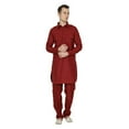 thumbnail image 1 of Mens Indian Pakistani Wear Cotton Comfortable Pathani Suit Kurta Ethnic Wear, 1 of 4