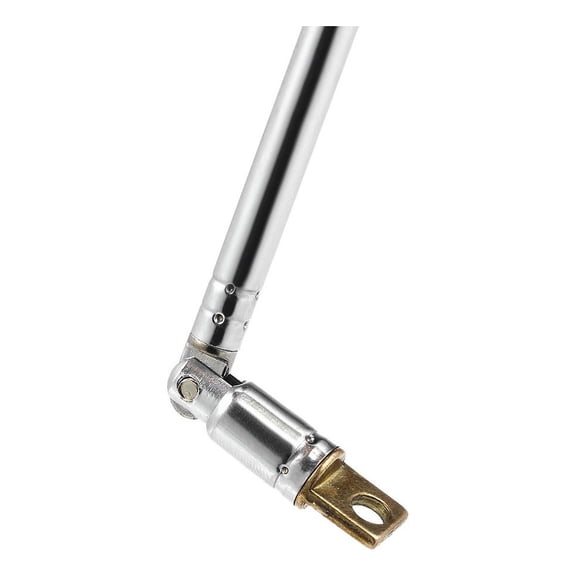 Telescopic Antenna for FM Radio, 4 Sections, Chrome Plated