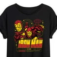 thumbnail image 3 of Marvel Iron Man - Tony Stark Armor Specs - Women's Oversized Graphic T-Shirt, 3 of 5
