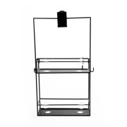 Umbra Cubiko Two Shelf Shower Caddy, Black