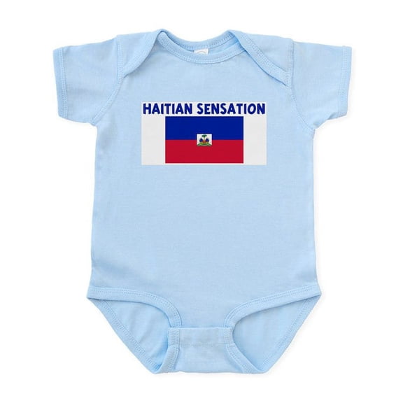 CafePress - HAITIAN SENSATION Infant Bodysuit - Baby Light Bodysuit, Size Newborn - 24 Months