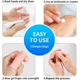thumbnail image 4 of 6 PCS Finger Cots - Protectores de dedos Guantes de gel para dedos Cubre mangas de dedos Protectores para piel agrietada, dedo en gatillo y más, tamaño grande, 4 of 5