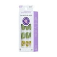 thumbnail image 6 of KISS imPRESS  Press on Nails, Before Sunrise, Green, Short Squoval, 30 Count, 6 of 8