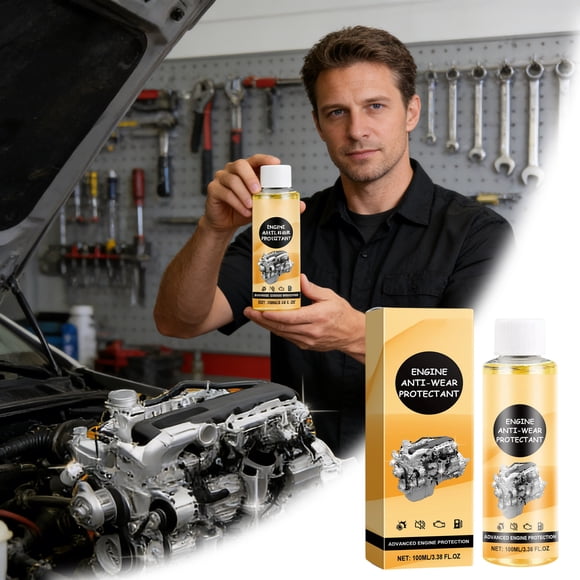 100ml Engine Wear Protector Additive Reduces Friction and Heat for Enhanced Performance and Longevity Decoration