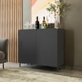 thumbnail image 2 of Armario 2 puertas Midtown Concept negro, 2 of 6