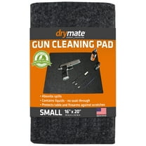Drymate Gun Cleaning Pad (16" x 20"), Premium Gun Cleaning Mat, Absorbent, Waterproof, Durable, Protects Surfaces, Contains Liquids (Charcoal)