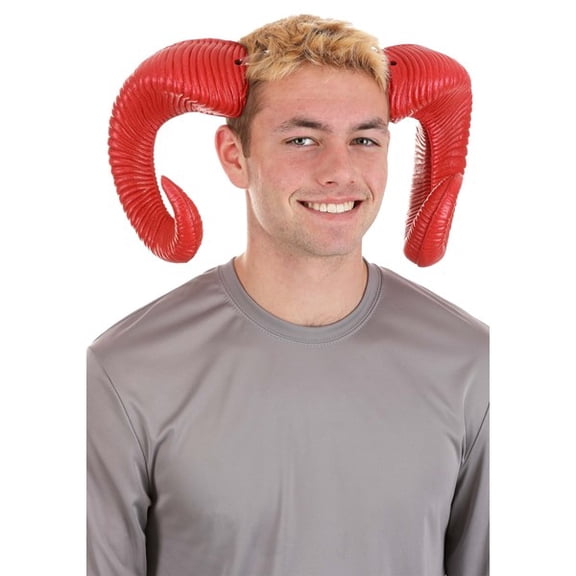 Adult Red Demon Horns Accessory | Demon Accessories