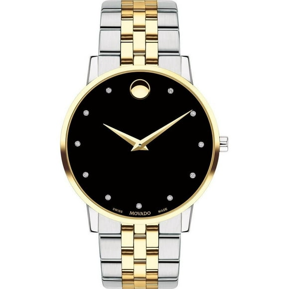 Movado 0607202 Museum 40MM Men's Diamond Automatic Two Tone Stainless Steel Watch