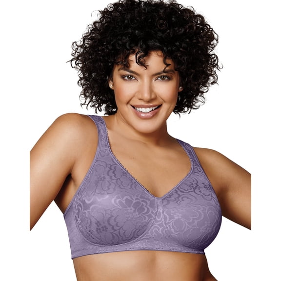 Playtex 18 Hour 4745 Ultimate Lift & Support Wirefree Bra Plummed Out 38DDD Women's