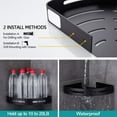 thumbnail image 2 of Bath Corner Shower Shelves Adhesive Caddy, 2 of 5