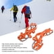thumbnail image 2 of Juego de 18 púas con bolsa impermeable, color naranja, talla M (36-40), para calzado de escalada en hielo para exteriores, 2 of 8