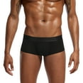 thumbnail image 2 of zuwimk Mens Underwear Men's Cotton Stretch Total Support Pouch Boxer Brief Z-Black,L, 2 of 5
