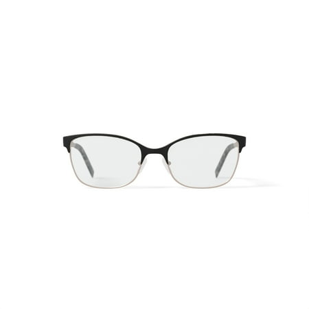 Oscar Women's OSL473 Prescription Eyeglasses with Case, Brown