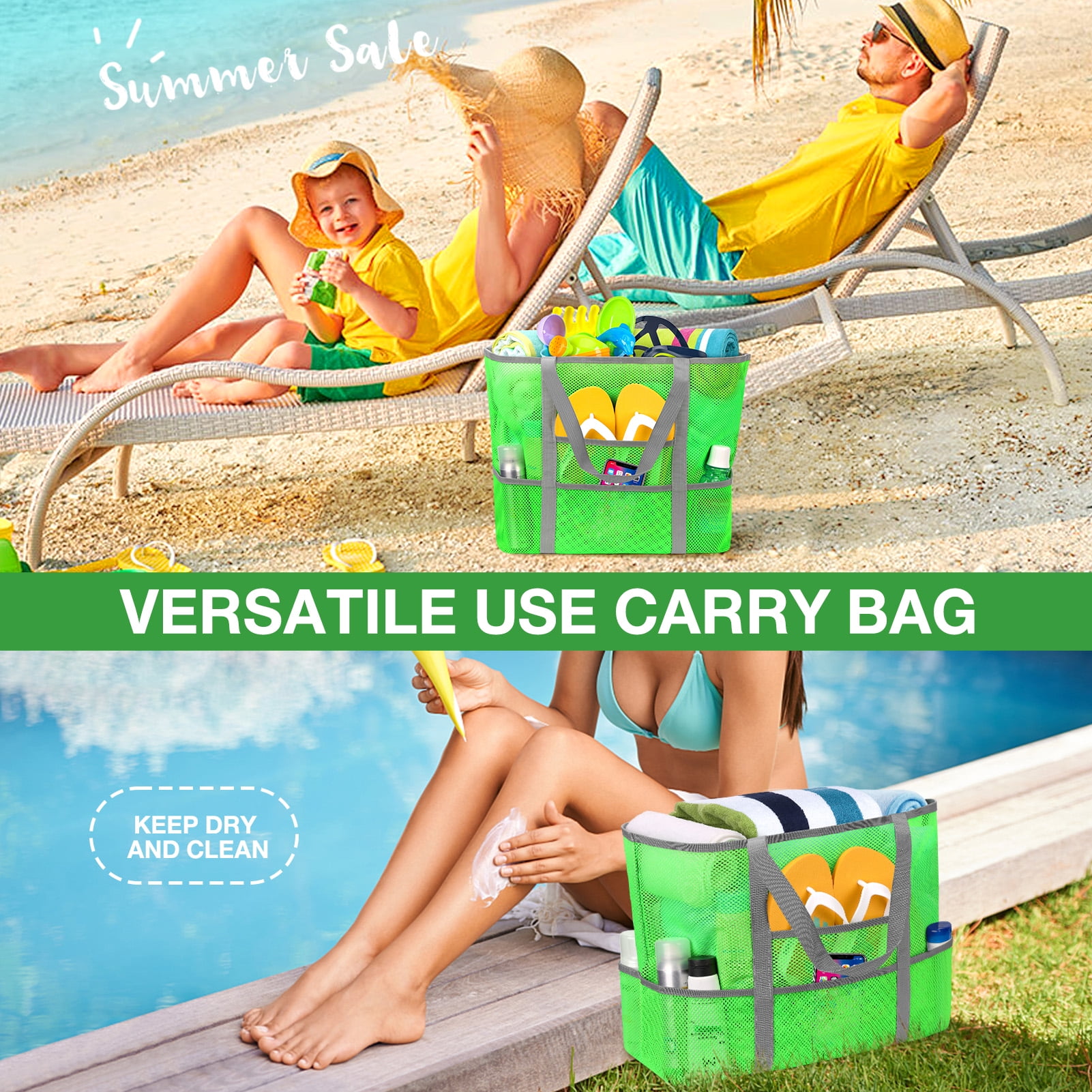 Go Green Beach Bag - Altus Advantage
