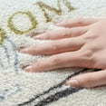 thumbnail image 3 of facefd Floor Rug Soft Indoor Decor Wide Applications for Kitchen Doorway Bedroom Shower Semi-circle, 3 of 9