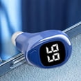 thumbnail image 1 of Invisible F6 Auriculares de un oído 5.2 Auriculares intrauditivos a prueba de sudor para teléfonos de conducción de negocios Carga USB , azul, 1 of 8
