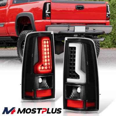 MOSTPLUS Pair LED Rear Tail Lights For 2003-2006 Chevrolet Silverado GMC Sierra 1500