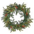 thumbnail image 1 of Vickerman 20" Pruche-Ange Pin Artificielle Couronne de Noël Non Allumée, 1 of 2