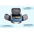 thumbnail image 2 of ZaneSun Cat Carrier Dog Carrier Pet Carrier for Small Medium Cats Dogs Puppies of 15 Lbs,Airline Approved Dog Cat Travel Carrier (Blue), 2 of 5