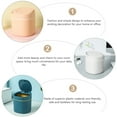 thumbnail image 4 of MasteelfCA 1Pc Household Trash Can Pop-lid Garbage Can Mini Waste Paper Bucket Random Color, 4 of 8
