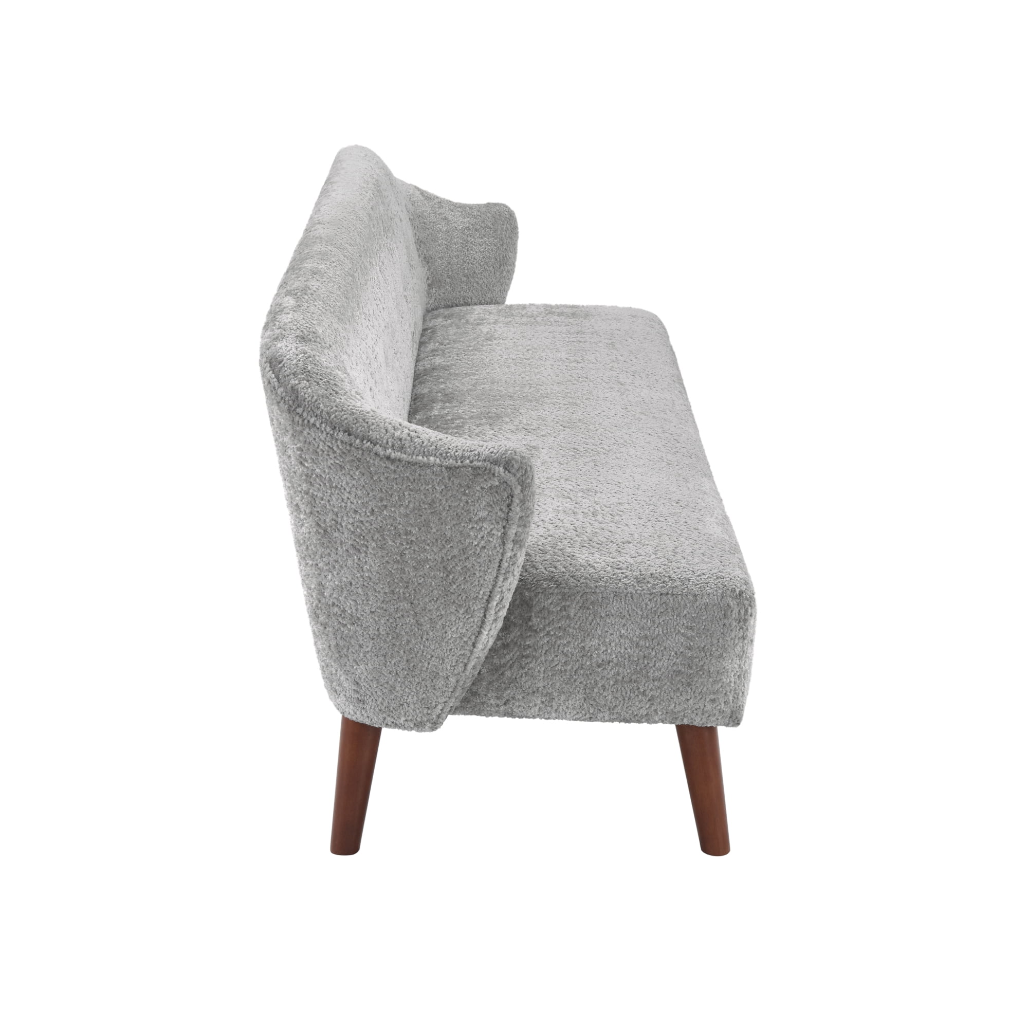 Leumius 73.6" 3-Seater Sofa, Modern Tufted Upholstered Couch Comfy Upholstered Sofa for Living Room, Apartment, Light Grey