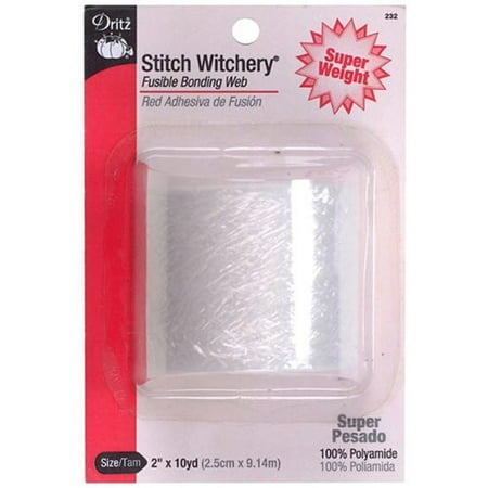 Stitch Witchery Fusible Bonding Web Super Weight, 2
