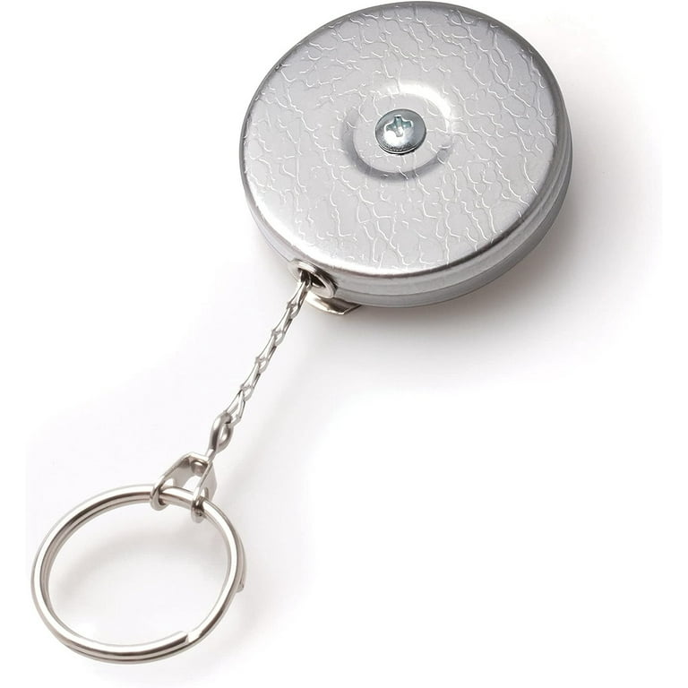 Retractable Keychain Safety Lanyards With Split Key Rings 